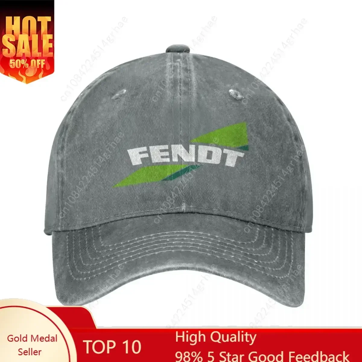 Agriculture Farming Hats - Fendt Traktör Erkek Kadın Beyzbol Şapkaları,
